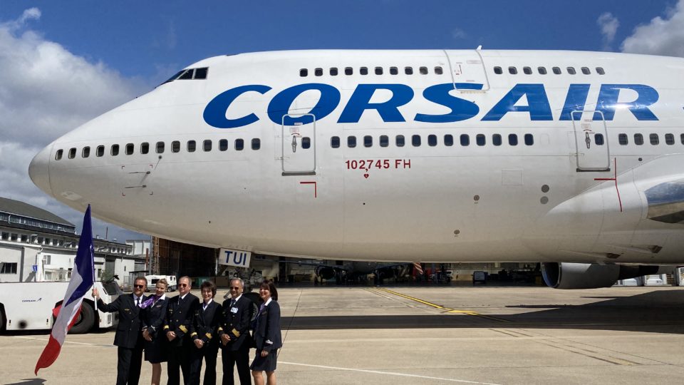 Corsair salue le départ du dernier Boeing 747 français
