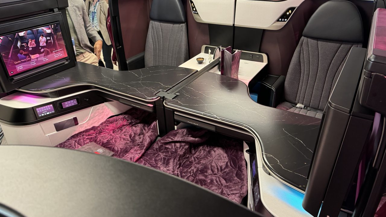 Qatar Airways présente la Qsuite Next Gen